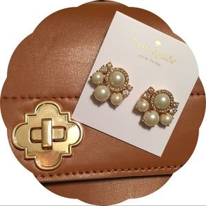Kate Spade Pearl Statement Earrings